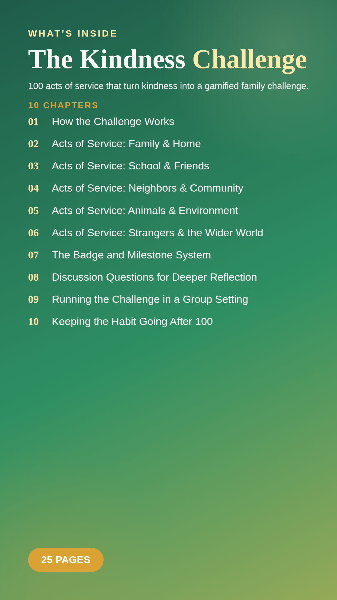 💛 The Kindness Challenge
