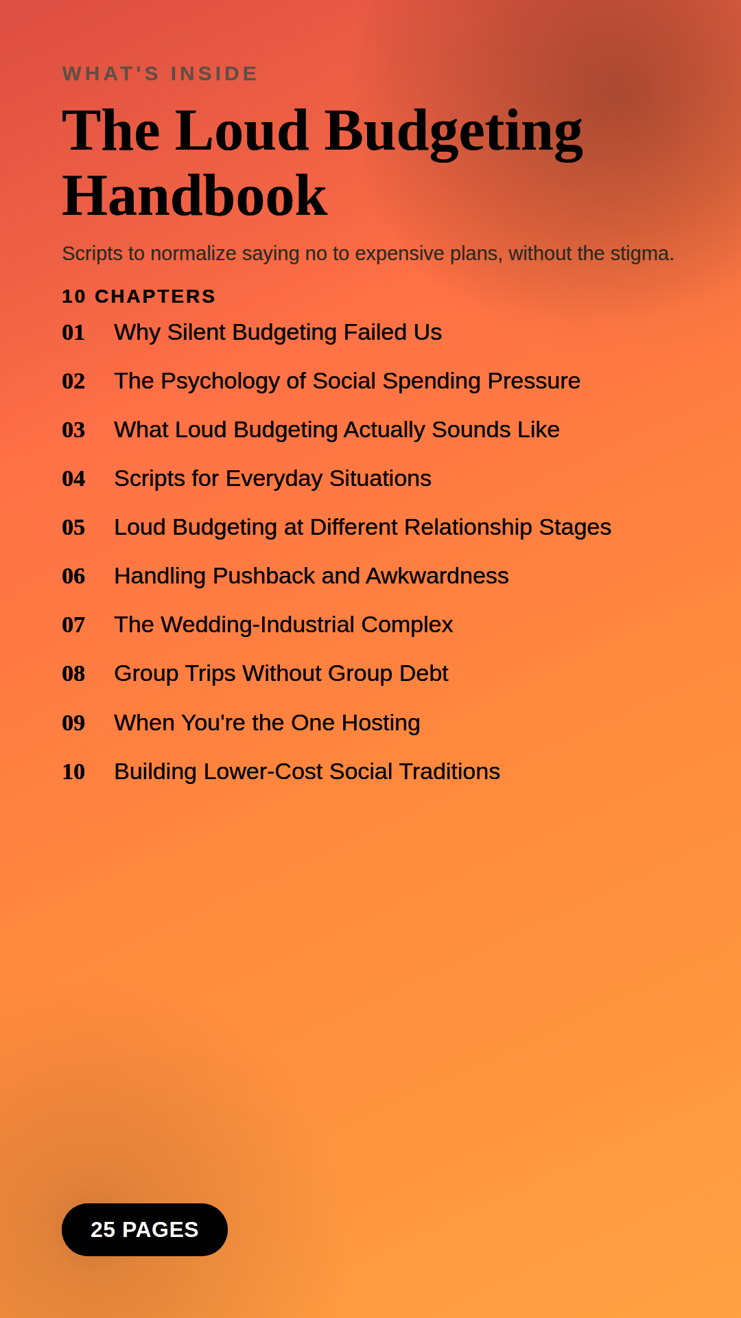 📢 The Loud Budgeting Handbook