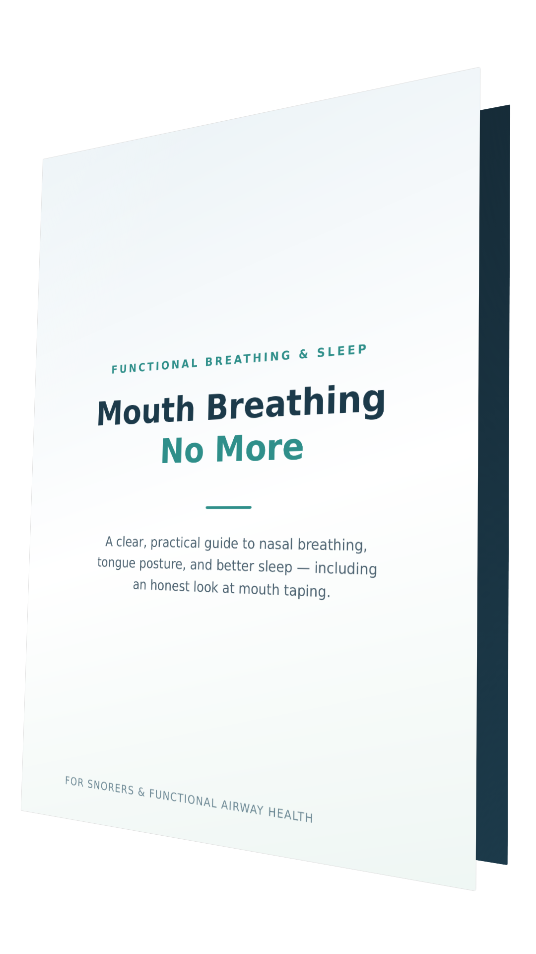 😮‍💨 Mouth Breathing No More