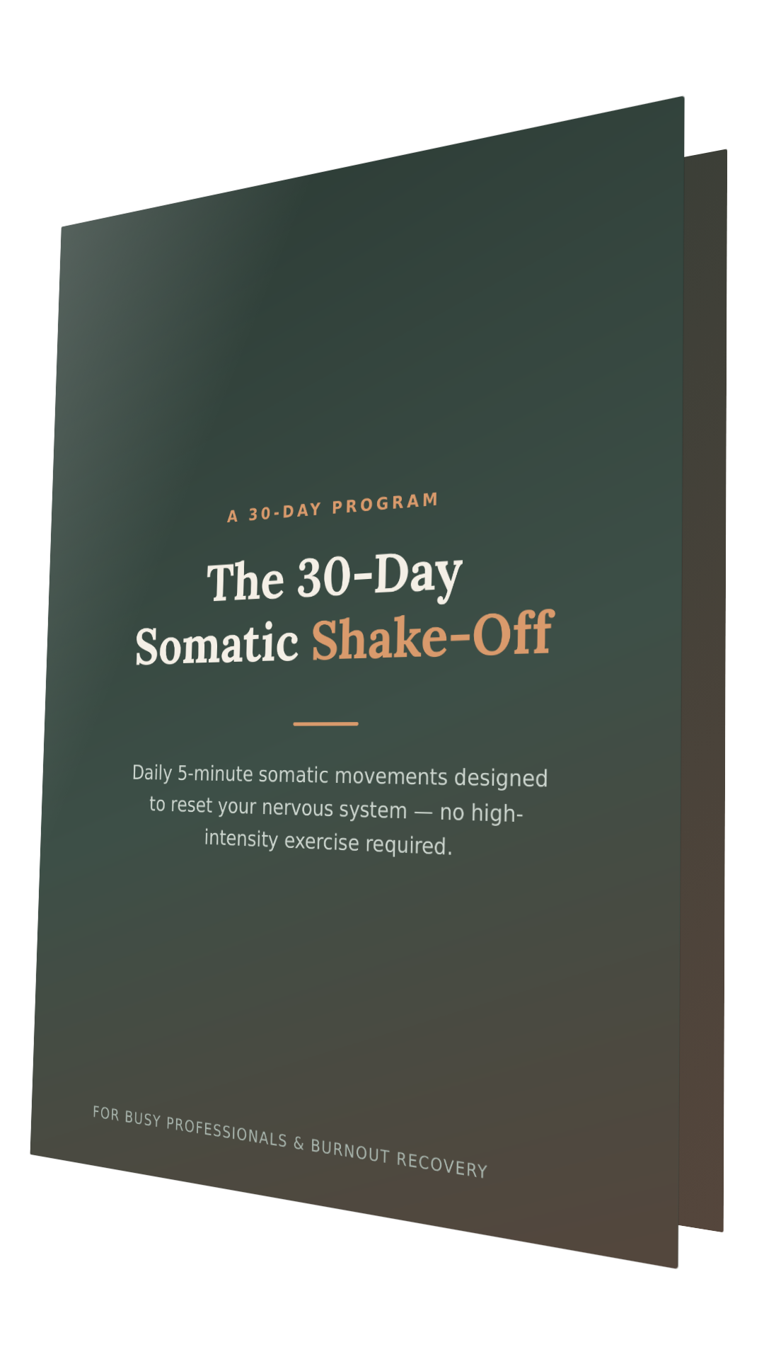 🌀 The 30-Day Somatic Shake-Off